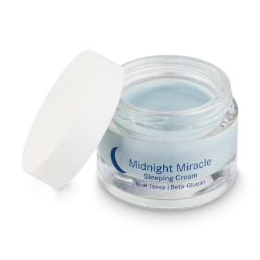 Krem na noc MIDNIGHT MIRACLE z wrotyczem marokańskim i beta-glukanem 30 ml  i+m naturkosmetik berlin
