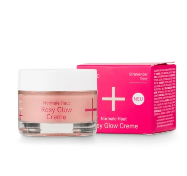 Rozświetlający krem do twarzy ROSY GLOW  i+m naturkosmetik berlin