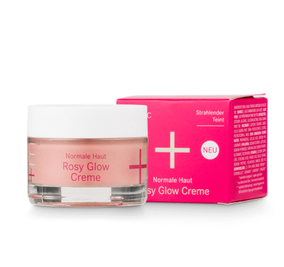 Rozświetlający krem do twarzy ROSY GLOW  i+m naturkosmetik berlin