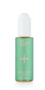 Olejek do włosów GOLDEN GLOW z olejem arganowym i skwalanem i+m naturkosmetik berlin
