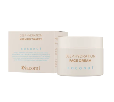 Deep hydration Krem do twarzy COCONUT 40ml  nacomi