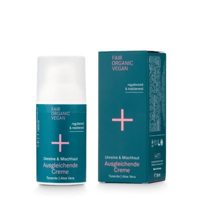 Krem przywracający równowagę z glinką mineralną i aloesem 30 ml